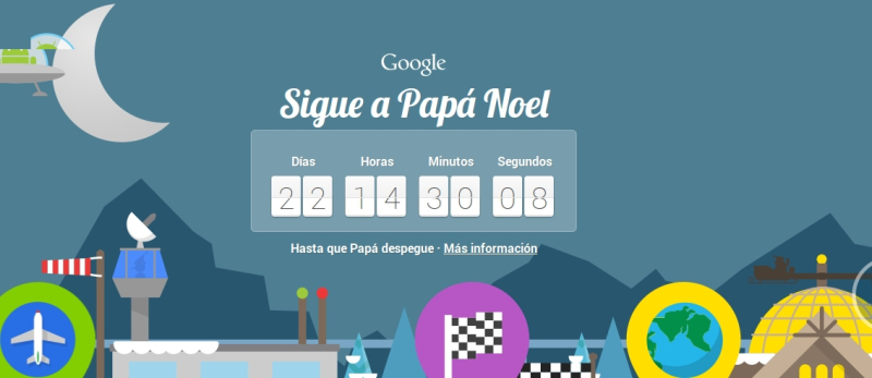 Sigue a Papá Noel en su viaje estas navidades con Google Maps… Santa Tracker (Video)