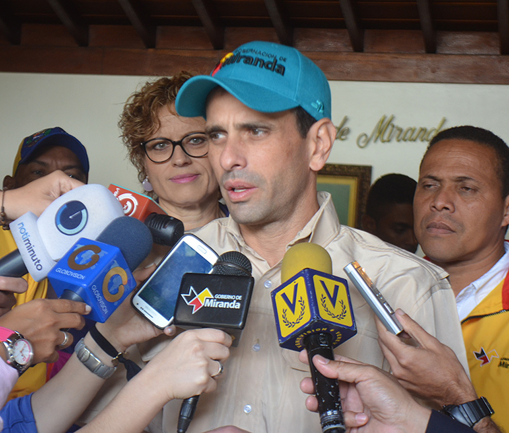 Capriles: Problemas económicos del país no se resuelven con activación de peajes