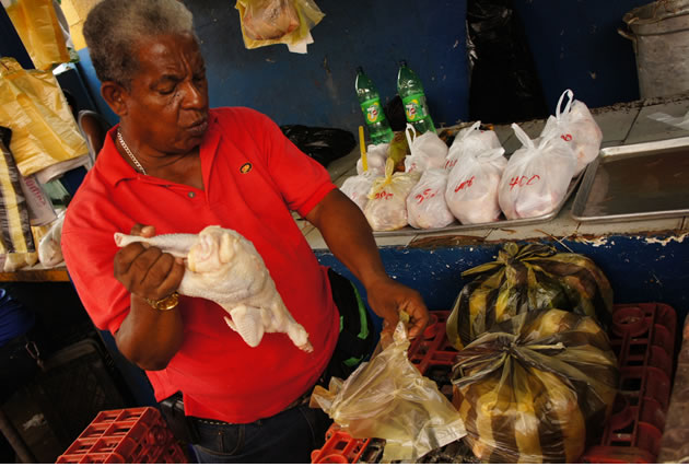 Hasta 5 bolívares diarios aumenta precio del pollo