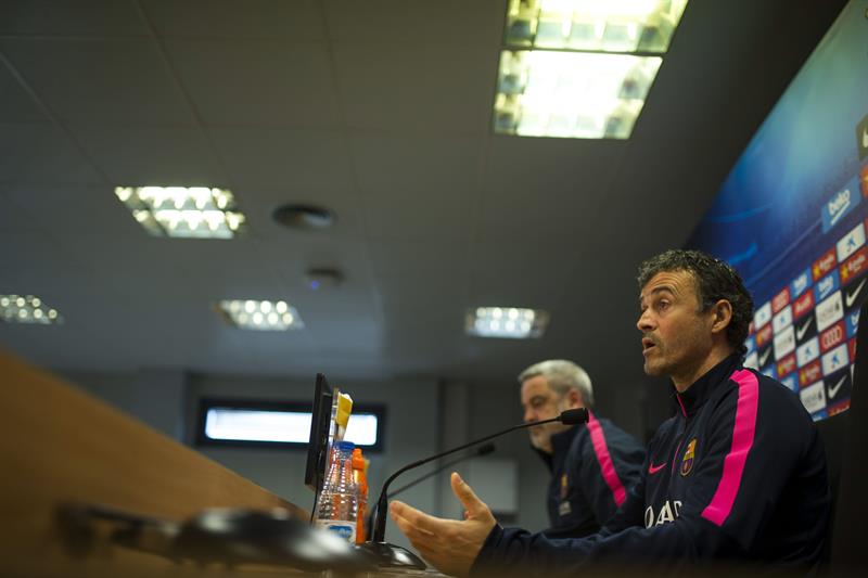 Luis Enrique: No me preocupa en absoluto que Luis Suárez no marque