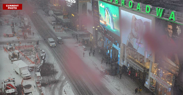 Observa en vivo y directo la super tormenta que “cerró” a Nueva York