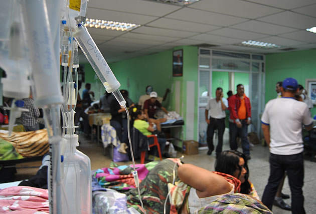 En la emergencia del Hospital Universitario de Maturín no cabe un enfermo más