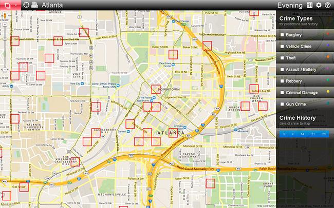 Predpol, el software que predecir dónde van a suceder crímenes
