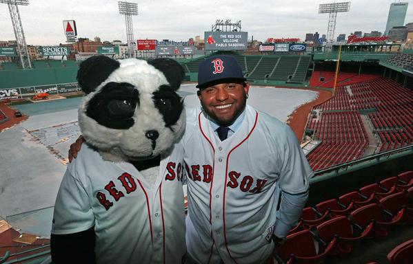 Pablo Sandoval se reportó a los entrenamientos de los Medias Rojas de Boston