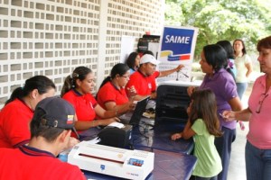 Saime activa móvil de cedulación en Monagas, Sucre, Táchira, Mérida y Trujillo