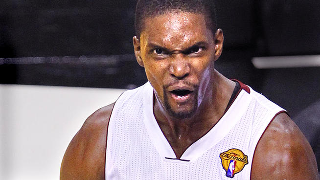 Chris Bosh hospitalizado en Miami