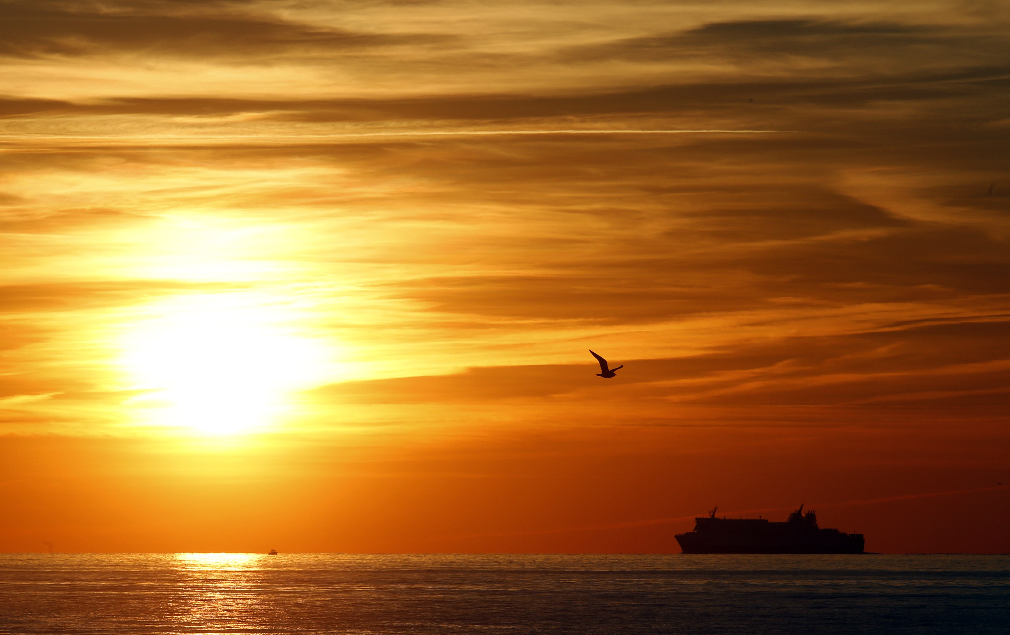 La puesta de sol en Marsella (Fotos)