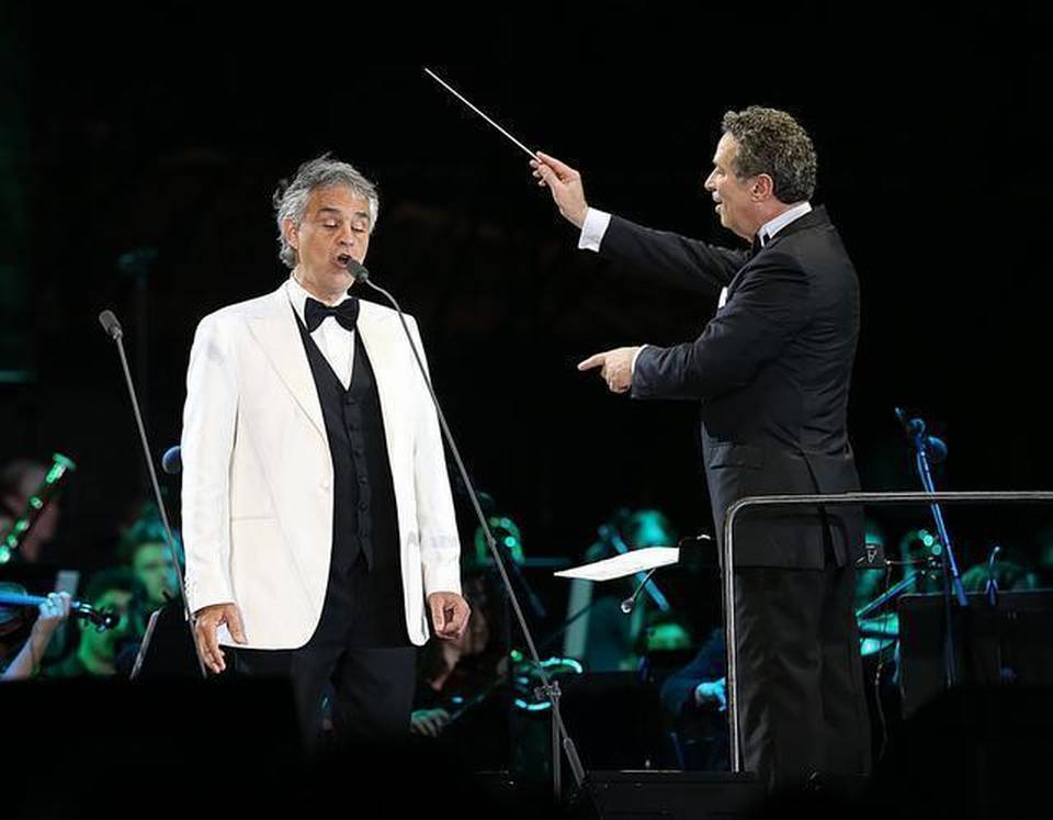 Andrea Bocelli, Eduardo Marturet y Rudy Pérez inmejorables en el centenario de Miami