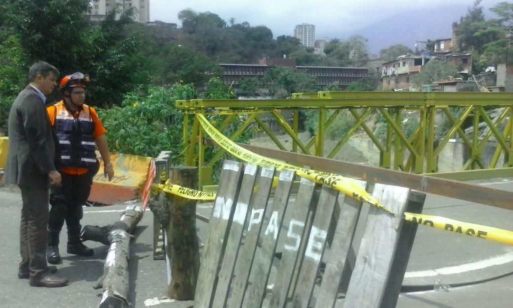 Concejal Vidal responsabiliza al Gobierno por seguridad en puente Las Tinajas