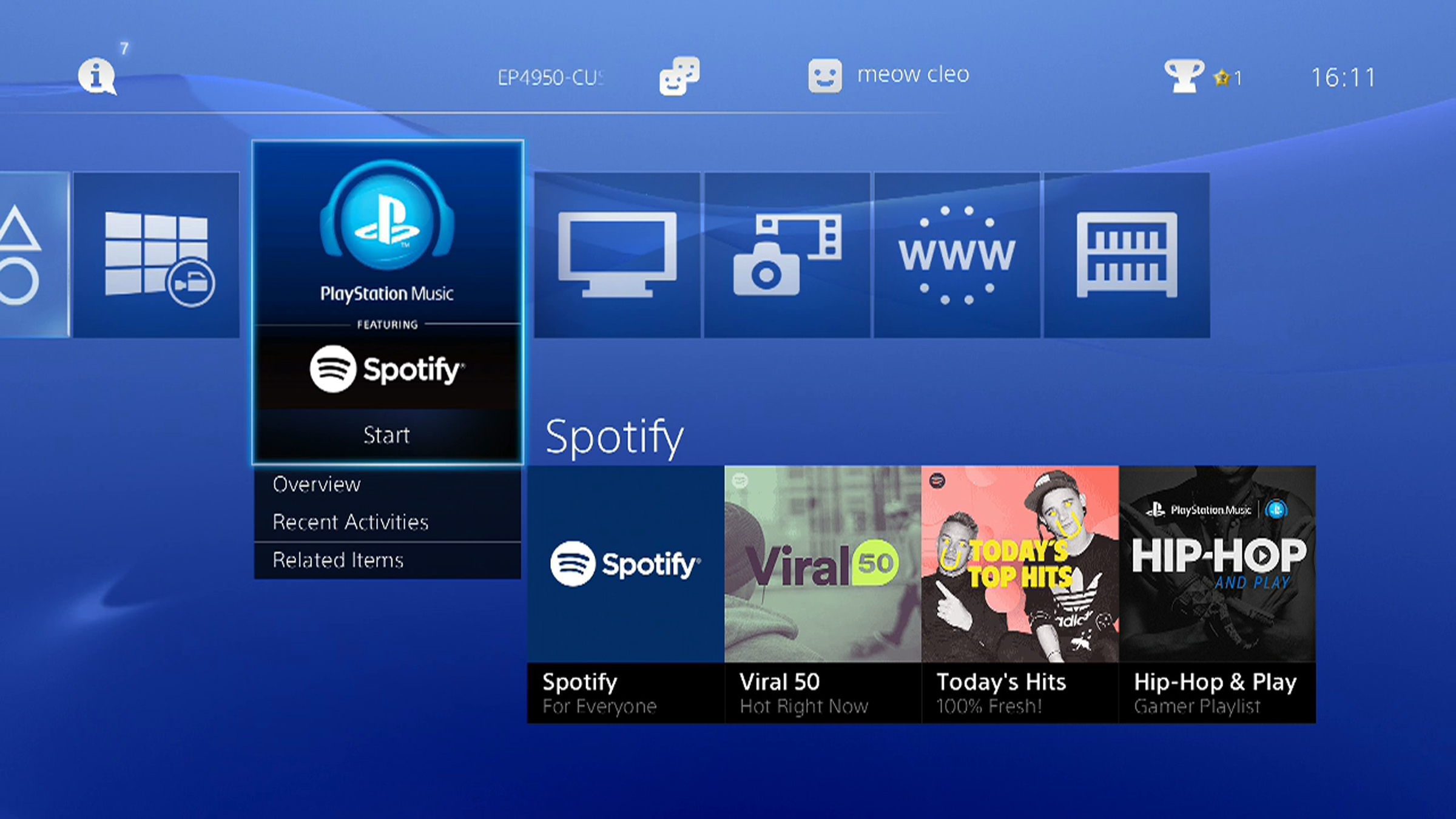 Spotify llega a la PlayStation, reemplaza a servicio de Sony