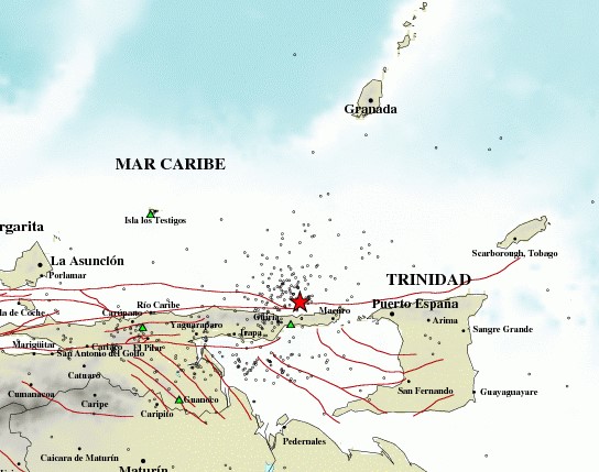 Sismo de magnitud 2.9 se registró en Güiria