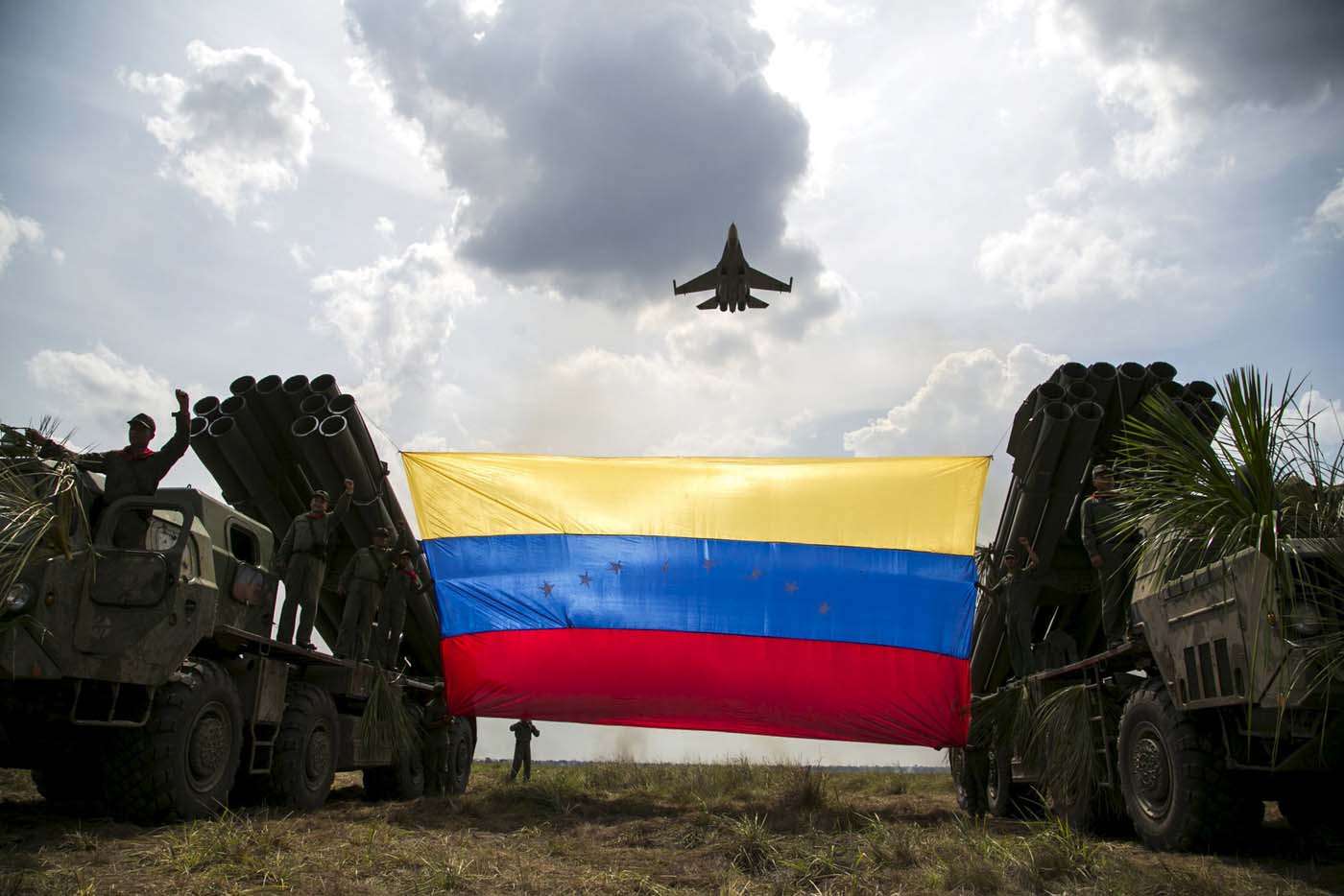 Los aviones de combate de EEUU y Rusia se ciernen sobre la última disputa de Venezuela