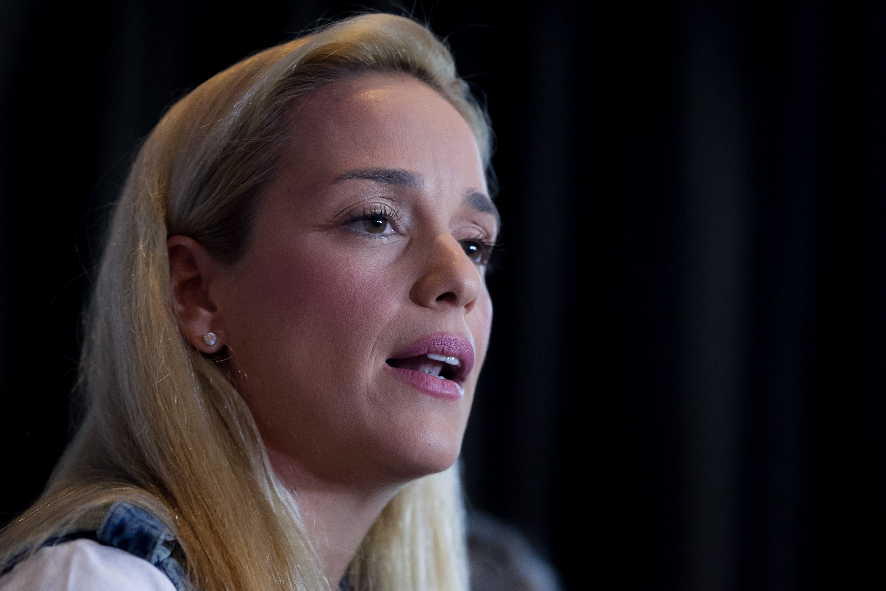 Lilian Tintori desconoce estado de Leopoldo López desde que inició huelga de hambre