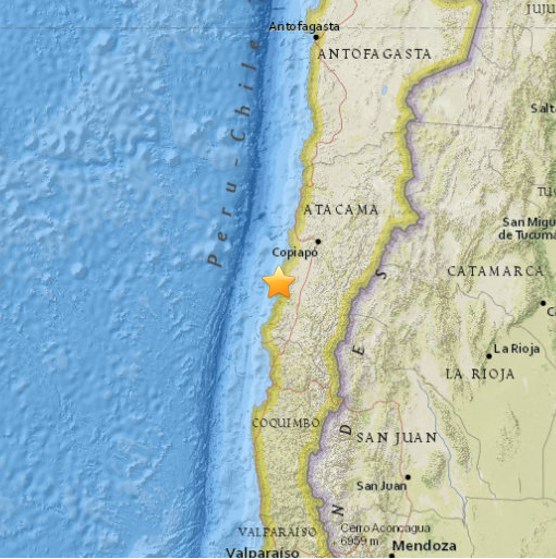 Sismo 6.1 vuelve a azotar Chile