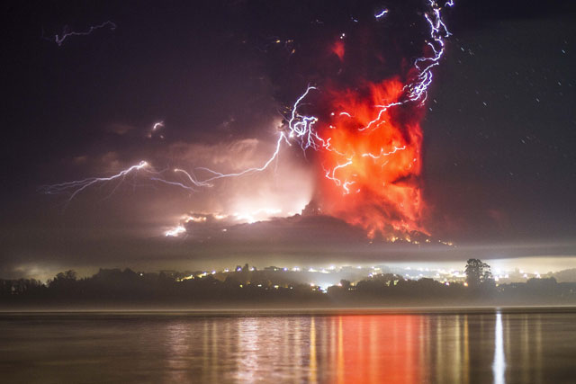 Las cenizas del volcán Calbuco llegan al sur de Brasil