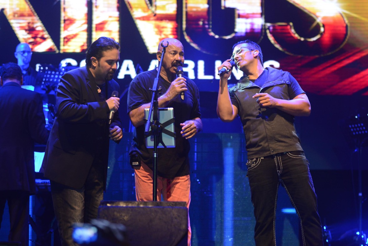 Gaitanes y Oscar D´ León cantan juntos “Me Cayó Del Cielo”