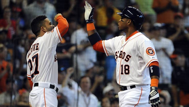 Altuve y Valbuena claves en lauro de los Astros de Houston