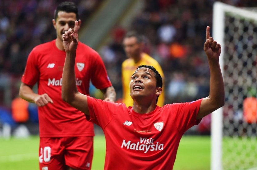 De la mano del colombiano Bacca, Sevilla campeón de la Liga Europa