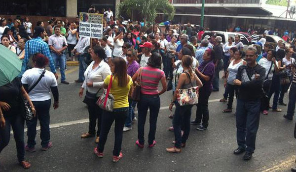 Docentes en Lara protestan por reivindicaciones laborales