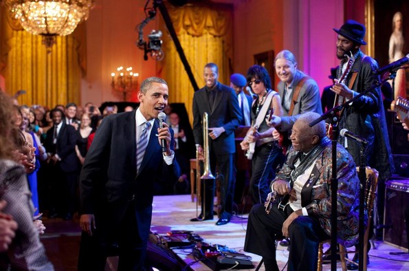 El sentido mensaje de Obama tras el fallecimiento de B.B King