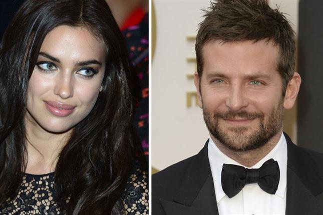 ¡Capturados! El apasionado beso entre Bradley Cooper e Irina Shayk