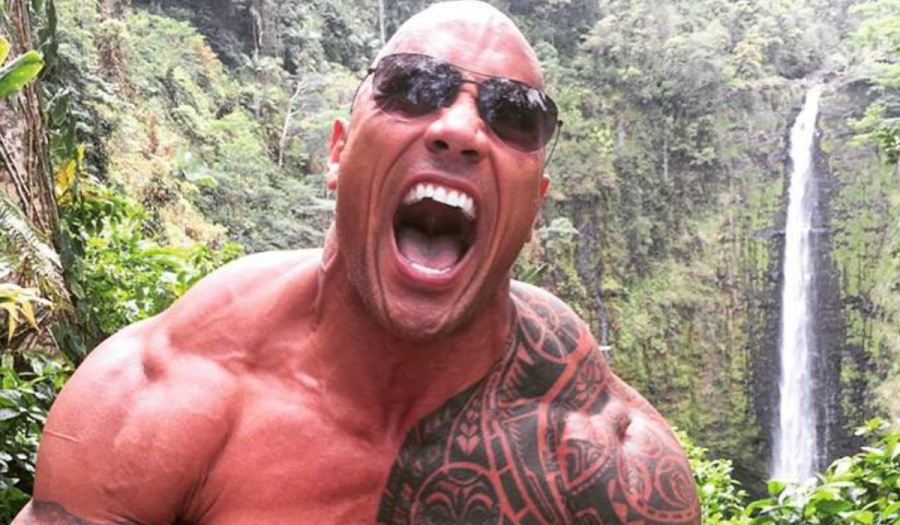 Así era “La Roca”, Dwayne Johnson antes de ser luchador y actor de Hollywood