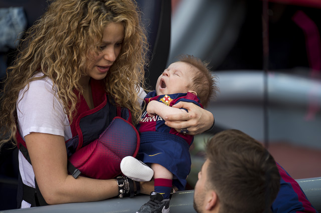 Sasha Piqué cumplió cinco meses y es igualito a su padre