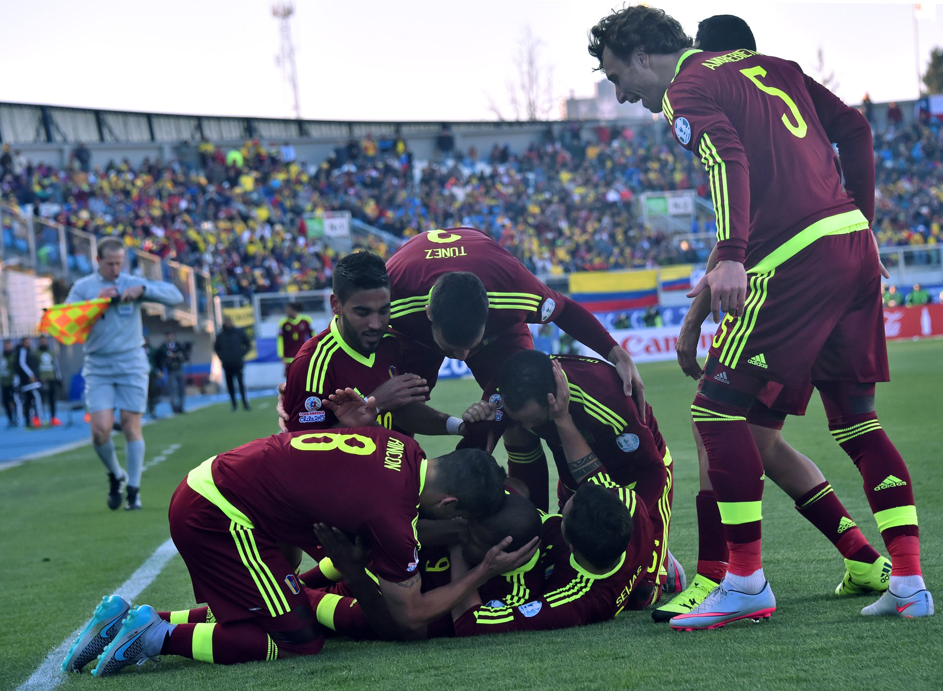 ¡Llegaron tus wallpapers full HQ de la celebración Vinotinto!