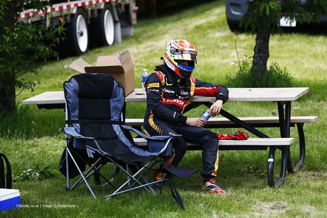 2014 Formula One Canadian Grand Prix, Circuit Gilles Villeneuve, Montreal, Quebec, Canada  6th - 8th June 2014 Pastor Maldonado, Lotus F1, Portrait,  World Copyright: © Andrew Hone Photographer 2014. Ref:  _ONY1071