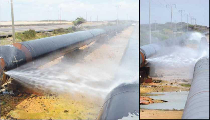 Falcón en emergencia hídrica mientras se despilfarran millones de litros de agua