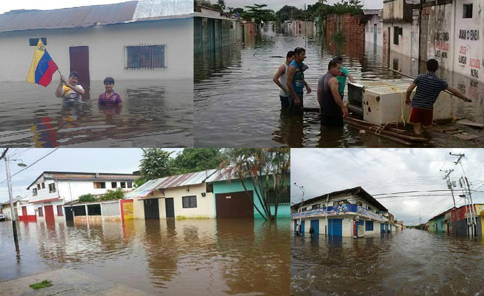 Reportan 35 mil personas afectadas por inundaciones en Guasdualito