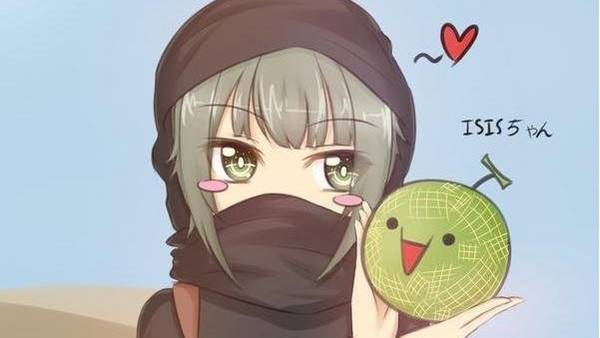 ISIS-chan-adorable-dibujo-anime-ISIS