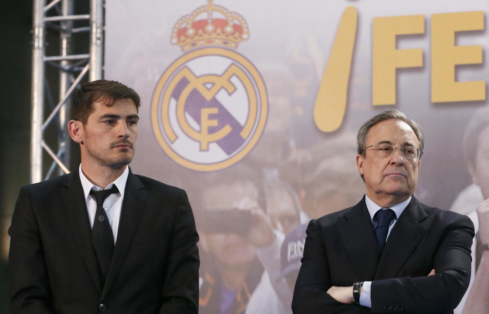 Florentino Pérez: Nadie le ha pedido a Casillas que deje el club