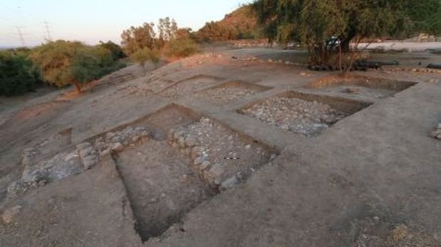 puerta de la ciudad del bíblico Goliat