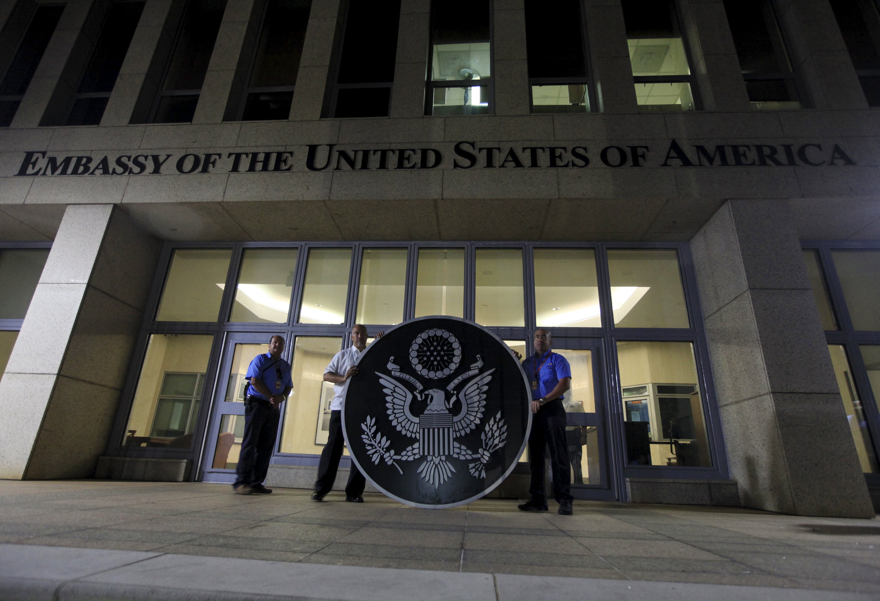 Así es la embajada de Estados Unidos en Cuba (fotos)