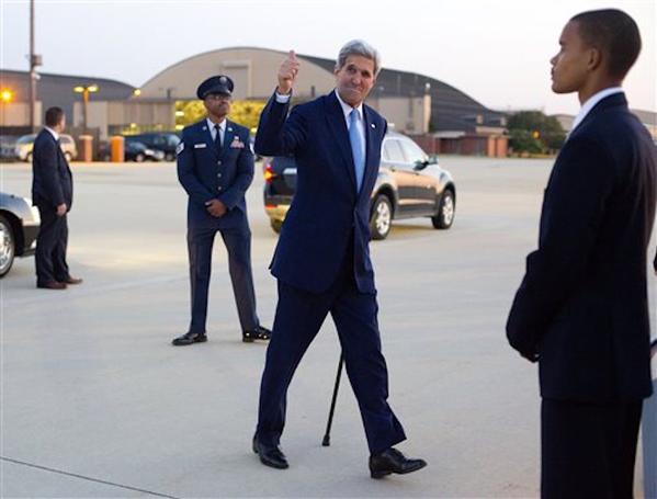 Kerry,  primer secretario de Estado de EEUU en llegar a Cuba en 70 años  (Foto)