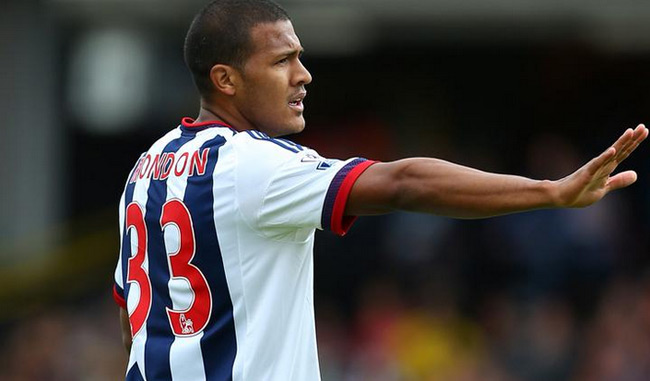 Salomón Rondón hizo su estreno con el West Bromwich