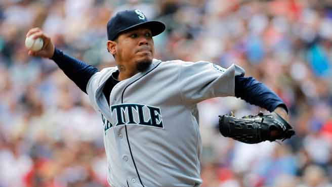 Félix Hernández superó a Johan Santana y escolta a Freddy García