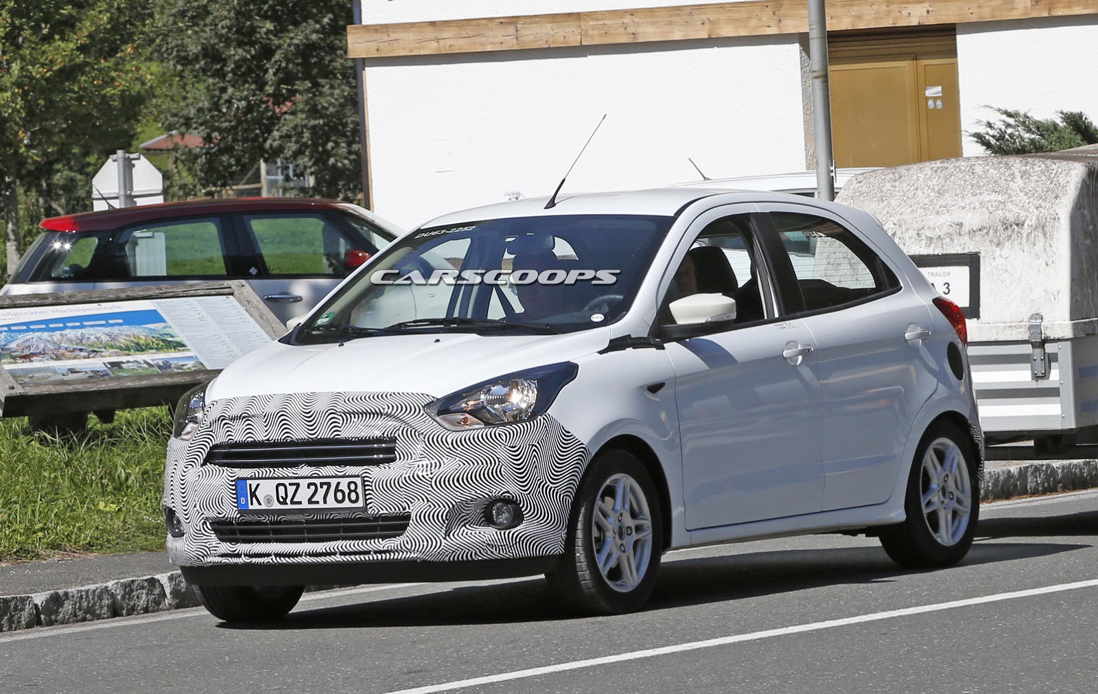 Un vistazo al que sería el Ford Ka 2016 (FOTOS)