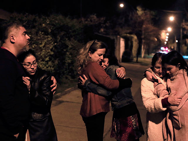 En Fotos: Momentos de tensión en Chile durante el terremoto