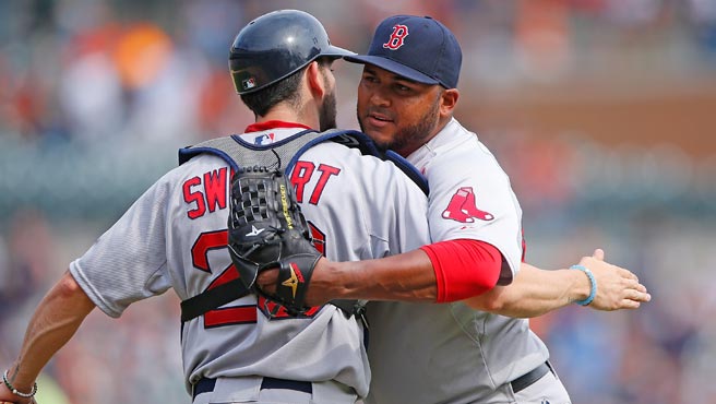 Jean Machí ganó su primer juego con los Medias Rojas de Boston