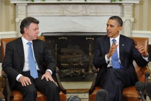 Santos y Obama discutirán ayuda estadounidense al posconflicto en Colombia