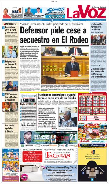 PORTADA LA VOZ