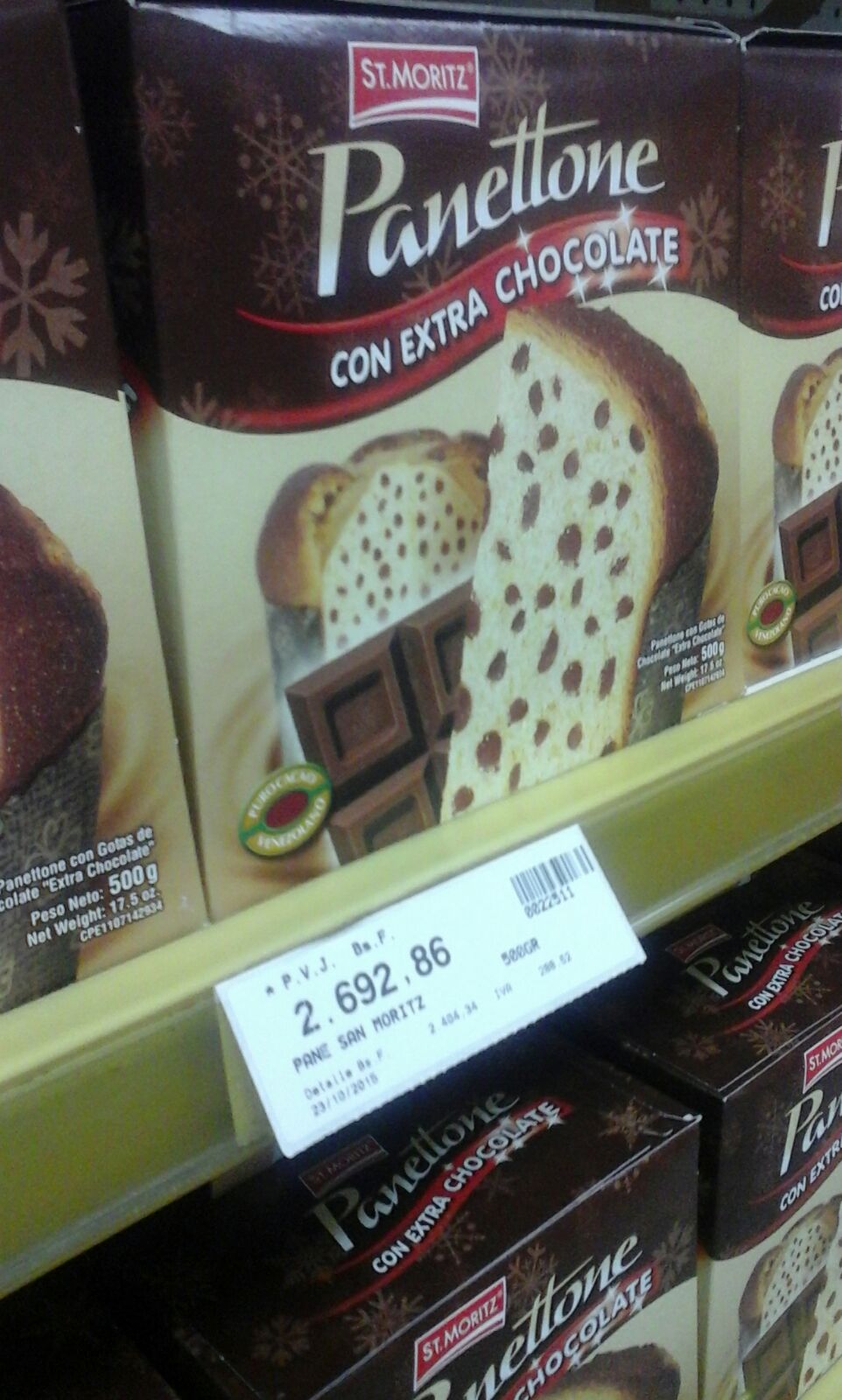 ¿Un panettone con extra de chocolate para esta navidad? Ni con la quincena… (PRECIO SUSTO)