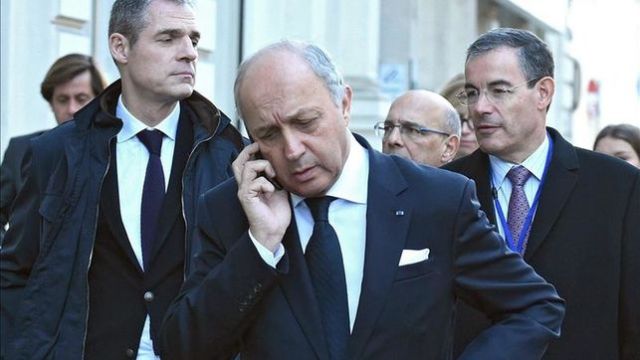 El ministro de Exteriores francés, Laurent Fabius