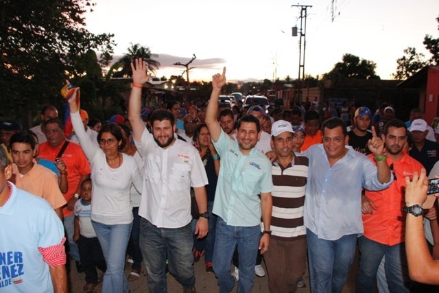 Smolansky vino a apoyar a candidatos de la Unidad