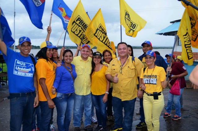 Candidatos de la Unidad en Bolívar: Hasta el Orinoco quiere cambio