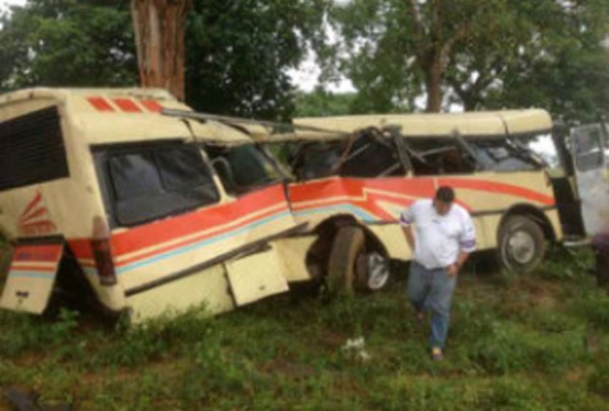 Se estrelló expreso en la vía a Perijá: habría un muerto y 15 heridos