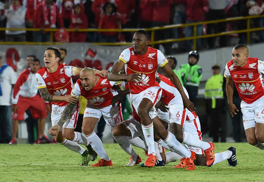 Luis Manuel Seijas es campéon de la Copa Sudamericana con Santa Fe