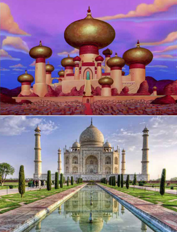 Aladdín - Taj Mahal (India)